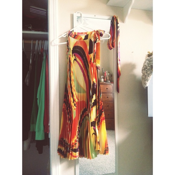 Multi colored dress