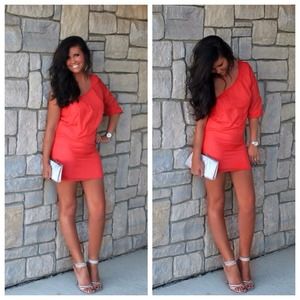 Shop Riff Raff Coral Dress!