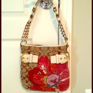 Coach flower limited purse