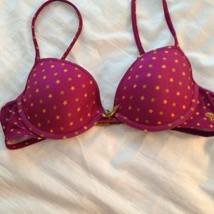 Purple star bra