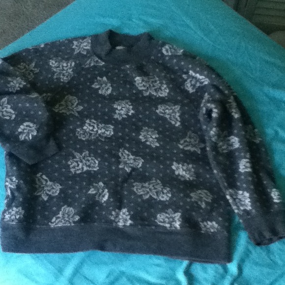 Cute floral sweater