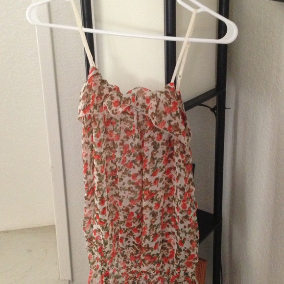 Floral Spaghetti strap top