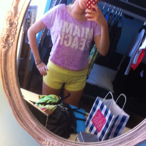 Purple Miami beach shirt