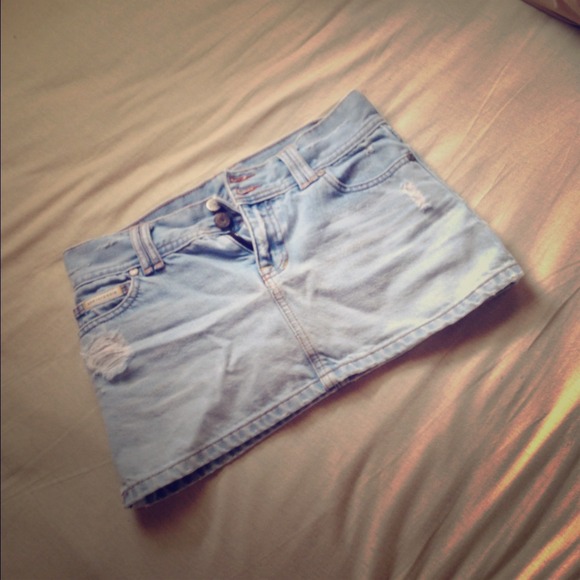 Jean skirt