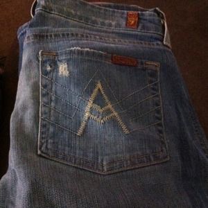 Seven for all man kind jeans size 27 slim