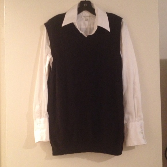 ❌SOLD❌Black Izod Sweater Vest❌SOLD❌