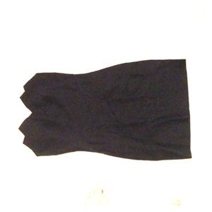 Blk dress w/petal top. Body central. NEVER WORN.