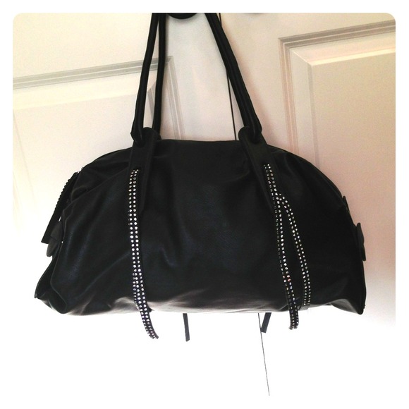 Black Bling Purse