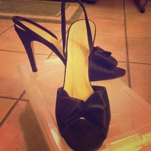 Kate spade satin sling backs size 11