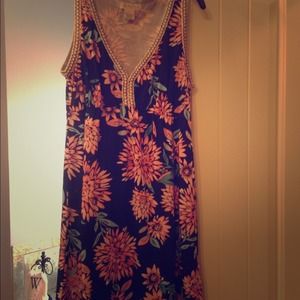 SOLD 💵💵💵Lucky brand floral dress size S