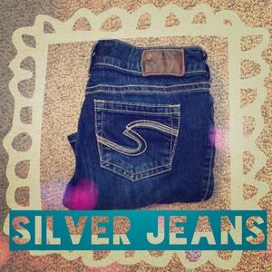 🎀SILVER JEANS🎀 BOOTCUT DENIM 🎀 Sz W 27 L 30 🎀