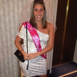 White off the shoulder dress