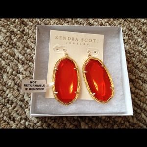 Kendra Scott Danielle earrings in red