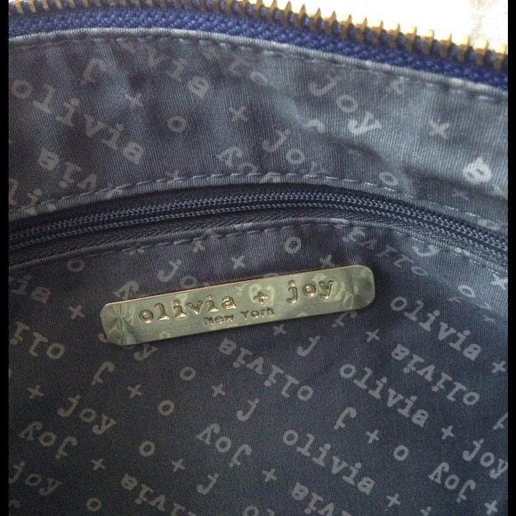 🎉Host pick🎉 olivia + joy teal and blue chain bag - Picture 5 of 5