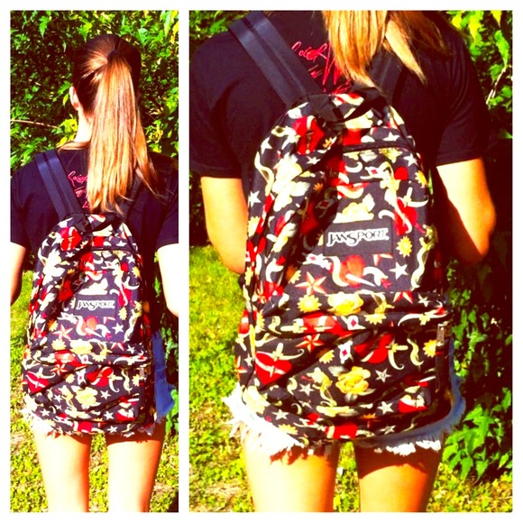 Jansport Handbags - ✨RESERVED✨Ed Hardy Inspired Jansport Backpack