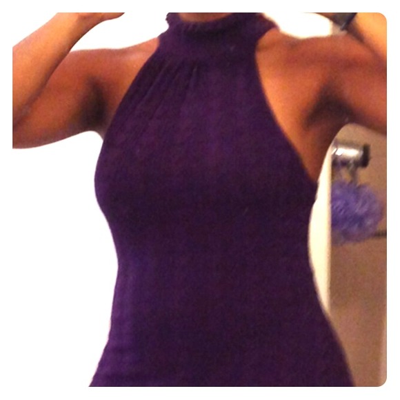Purple BeBe dress