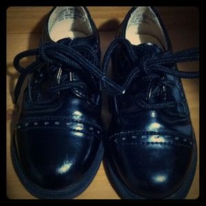 Boys black dress shoes for @tlfesta