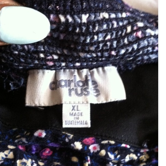 Thin Light Weight Floral Shorts - Picture 4 of 4