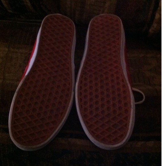 Red Vans - Picture 3 of 4