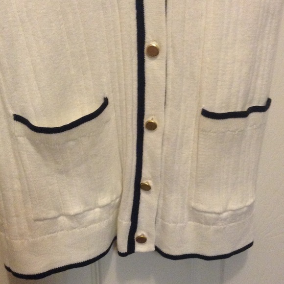 NWT Black & Ivory Cardigan - Picture 3 of 3