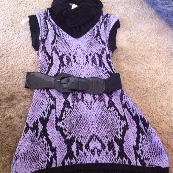 ⛔️SOLD IN BUNDLE⛔️ Cute snake skin print dress