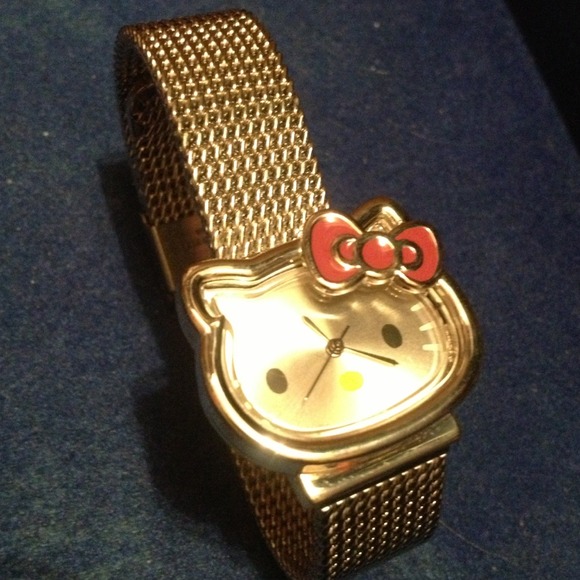 Silver Hello Kitty Watch