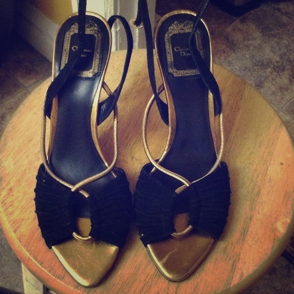 Christian Dior heels .