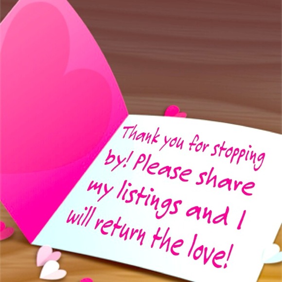A little thank you note! :)