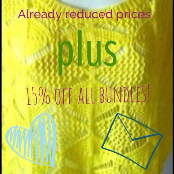 Reduced prices + 15% off bundles under 2 lbs.