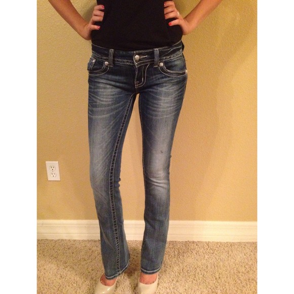 Miss Me Jeans with Tribal Pattern