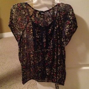 See-through blouse by a.n.a