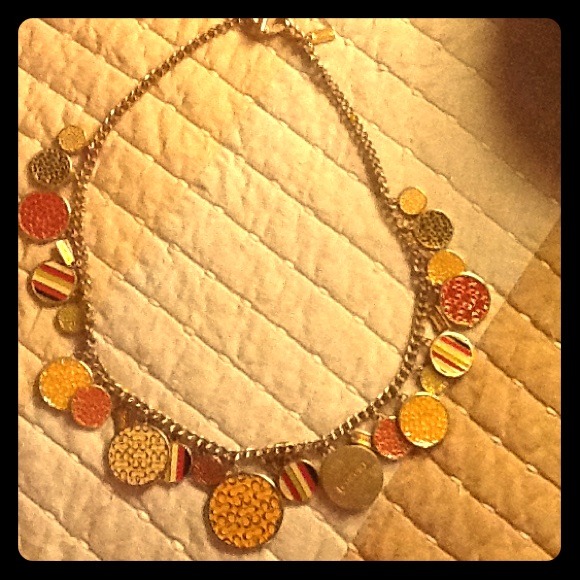 Coach inspired necklace. SOLD.