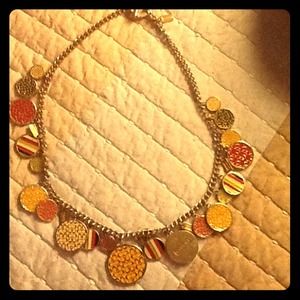 Coach inspired necklace. SOLD.