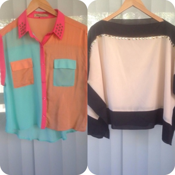 NEW Color Spectrum Tops Bundle