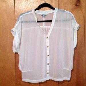 Bebe white top