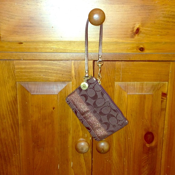 Authentic Coach wristlet