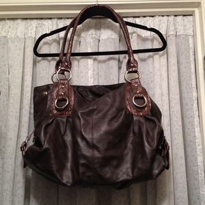 Brown hobo style bag