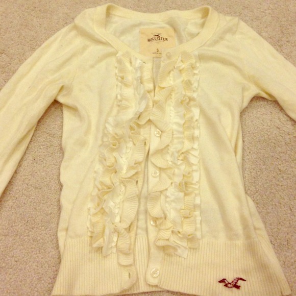 Off white hollister sweater - Picture 1 of 1