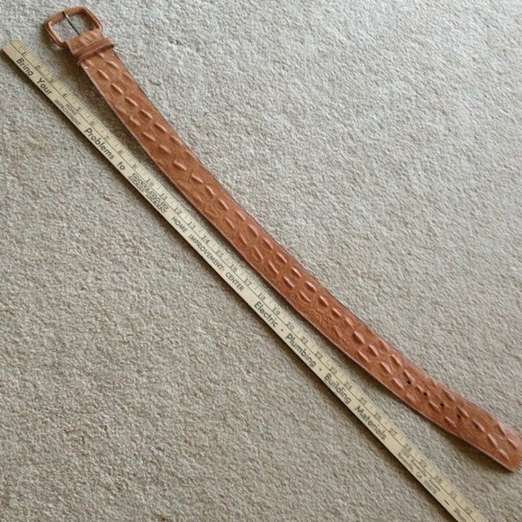 Leather belt 32 in