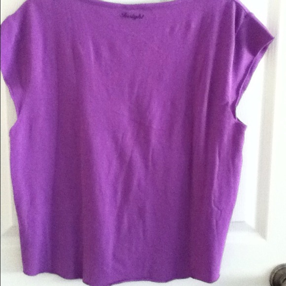 🚫SOLD🚫Insight purple crop tee! - Picture 4 of 4