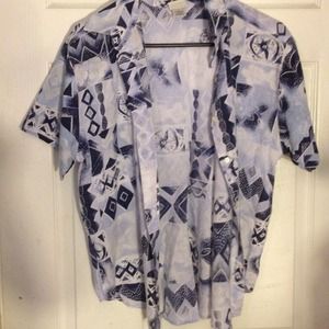 🌟TRADED🌟 Vintage Floral Button Up