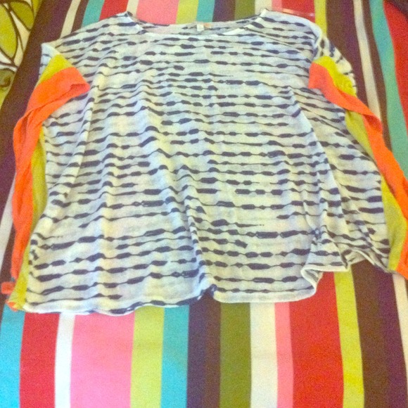 Blue and White striped shirt