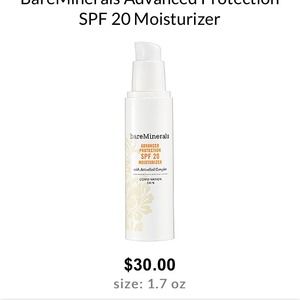 New Bare Mineral Moisturizer Sheer tint