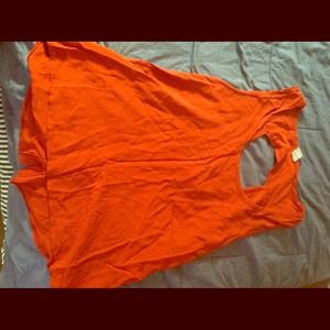 Orange high low top!🎀