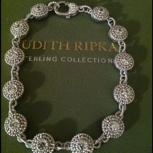 Judith Ripka Sterling Diamonique Bracelet.