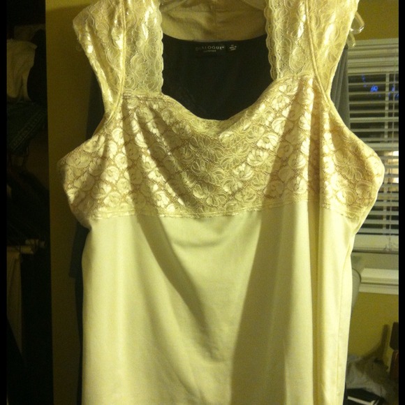 Sold...Kathleen kirkwood 1x camisole with lace