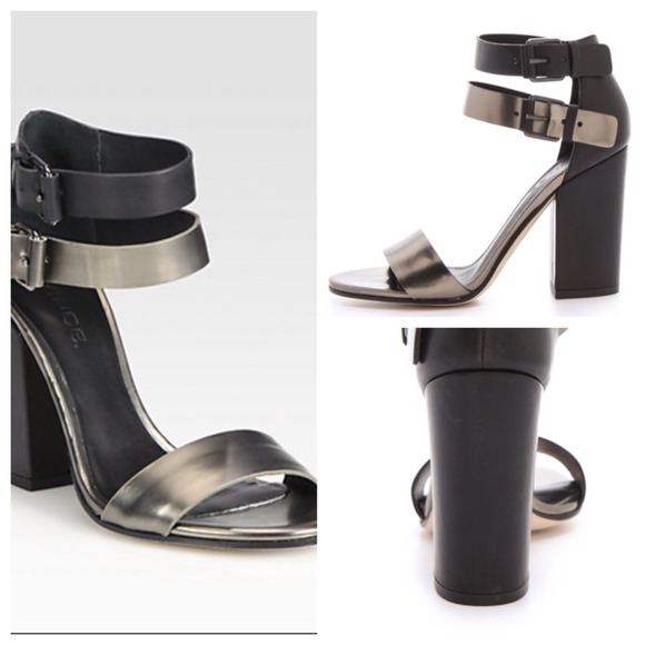 ❌SOLD❌Vince Lana Metallic Colorblock Heel - Picture 2 of 2