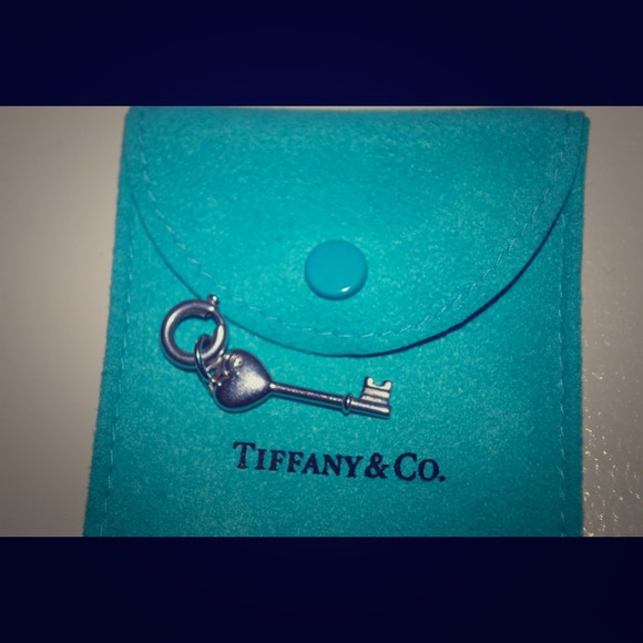Tiffany Co Heart Charm with diamond