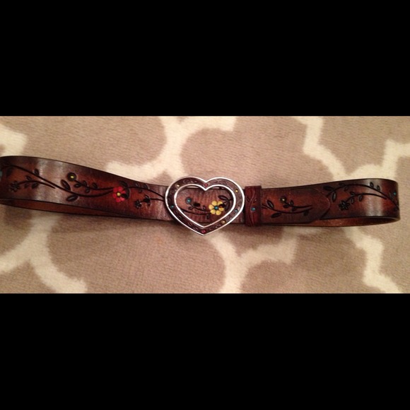 🎉REDUCED🎉Brighton goes boho! leather belt sz 32