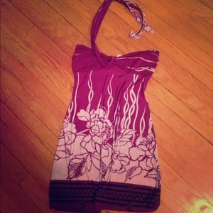 Multiple-Use Purple Dress